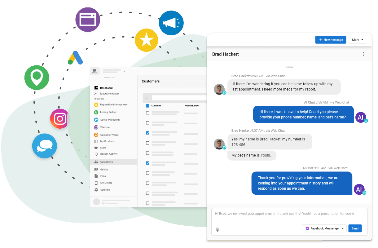 sica-marketing-crm-messaging-ai-platform-for-small-business AI powered CRM for small businesses